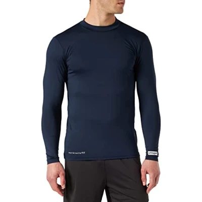 Image of Uhlsport Men Distinction colors base layer Shirt Men&#039;s Marine, 2XL