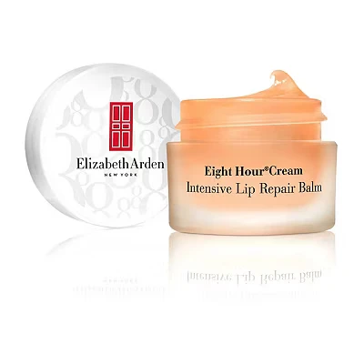 Image of Elizabeth Arden Eight Hour Cream Intensive Lip Repair Balm for Dry &amp; Chapped Lips, 11.6ml, Long lasting Moisture Conditioning Unisex