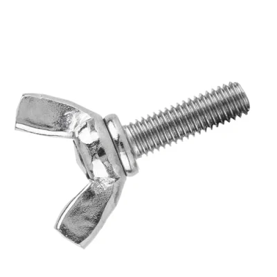 Image of Package Of 5pcs M5 304 Stainless Steel Butterfly Wing Screw Screws Bolt The Machine Bra in 8 Styles