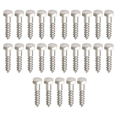 Image of M12 x 50mm Hex Head Coach Screws 25 Pack