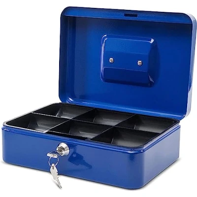 Image of Maul 25 x 19.1 9 cm Cash Box 3 Blue