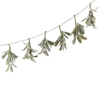 Image of Ginger Ray NOEL 182 Garland Bunting, Green