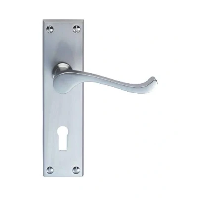 Image of Carlisle Brass CBS54SC/BP Door Handle, Satin Chrome