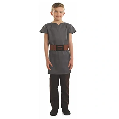 Image of Fun Shack Anglo Saxon Costume Kids, Celt Kids Tunic Costume, Celtic Boys X Large