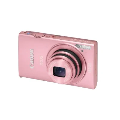 Image of Canon IXUS 240 HS Digital Camera Light Pink (16.1 MP, 5x Optical Zoom) 3.2 inch LCD (Renewed)
