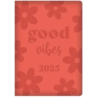 Image of 2025 Diary A5 week to view Glitter Paper with Holographic Fashion (Embossed Pu Grey)