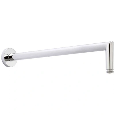 Image of Hudson Reed ARM07 ǀ Modern Bathroom Mitred Straight Wall Mounted Shower Arm, 65mm x 65mm, Chrome