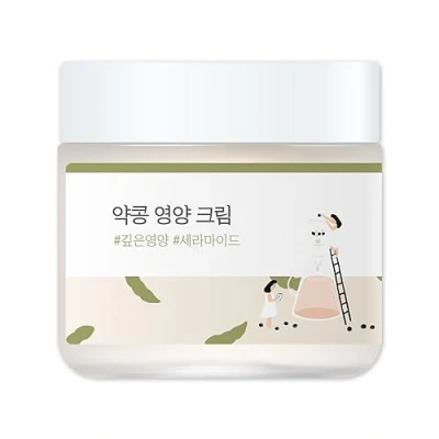 Image of ROUND LAB Soybean nourishing Cream (Unscented) An ultimate &amp; moisturizing cream, Improving skin texture, Intensive moisture supplyment (2.71fl.oz)