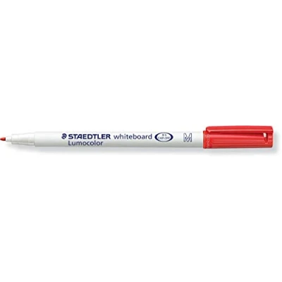 Image of Lumocolor whiteboard Marker, red