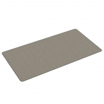 Image of vidaXL Carpet Runner Sisal Look Silver 80x150 cm