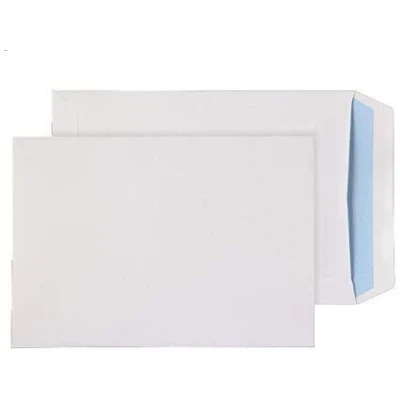 Image of indigo® A5 C5 Brown White Envelopes Self Seal for Posting mailing Home Office and Ecommerce eco Friendly (50)