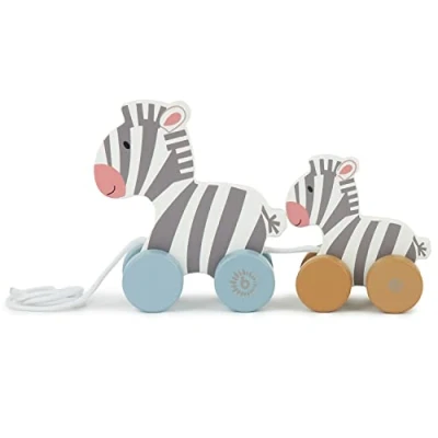 Image of Bieco pull along toy baby toys wooden wood