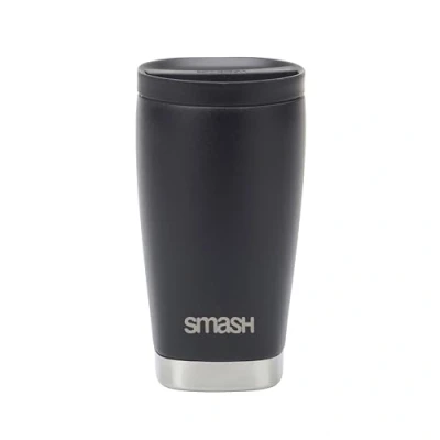 Image of Smash Stainless Steel Twist &amp; Lock Travel Coffee Mug 350ml/ 12 fl oz Black