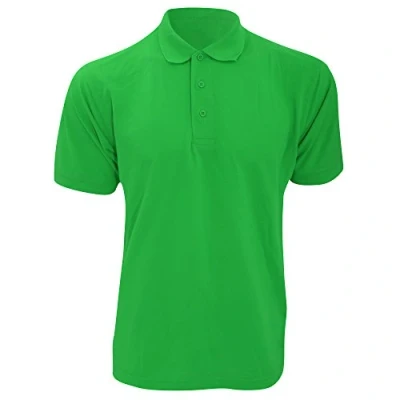 Image of Kustom Kit Mens Klassic Superwash Short Sleeve Polo Shirt (M) (Kelly Green)