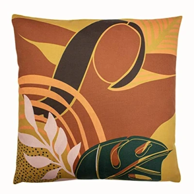 Image of furn. Vida Abstract Feather Filled Cushion Multicolour One Size