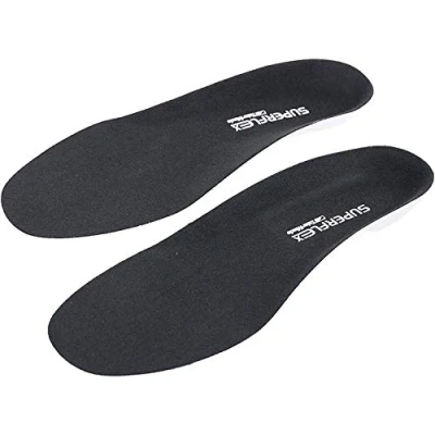 Image of Superflex Insoles with Orthotic Cushioned Arch Support Heel Cup Control Microfibre Adjustable Dancer Pad Raise for Broad Ball of the Foot Pain &amp; Metatarsalgia Supplied to NHS Medium Size