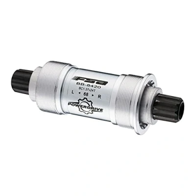 Image of FSA Unisex&#039;s Power Drive Bottom Brackets Silver, 73 x 113 mm, mm