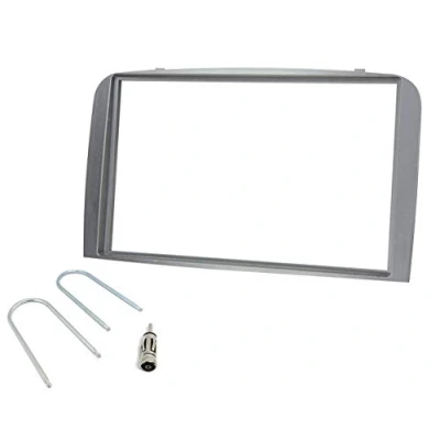 Image of Sound way Double DIN 2 car stereo radio facia adapter Alfa Romeo 147 gray
