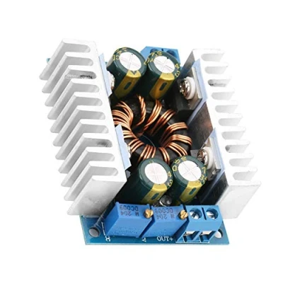 Image of Fafeicy DC5 30V to 1.25 Voltage Regulator, 10A, Automatic Step Up/Down Converter Boost/Buck Module with Heat Sinks, Non isolated Synchronous Rectification