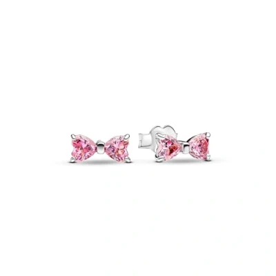 Image of Pandora Earrings Sterling Silver 925 293505C01, Cubic Zirconia