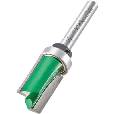 Image of Trend CraftPro Guided Profiler Router Cutter Bit, 1/4 Inch Shank, 15.9mm Cut Diameter &amp; 25mm Length, Tungsten Carbide Tipped, C121CX1/4TC