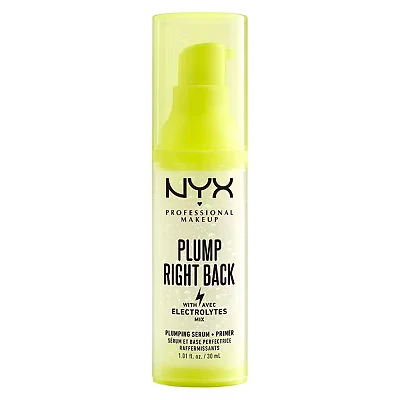 Image of NYX Professional Makeup Plump Right Back Primer &amp; Serum, With Electrolytes, Vegan Formula, 30ml