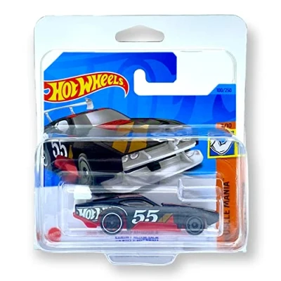 Image of Hot Wheels Count Muscular (Black, Red &amp; White) 3/10 Muscle Mania 2023 100/250 (Short Card) COMES IN A KLAS CAR KEEPER PROTECTIVE COLLECTORS CASE HKJ51