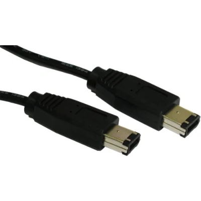 Image of kenable Firewire IEEE 1394 6 pin to Cable 1m Lead [1 metres]