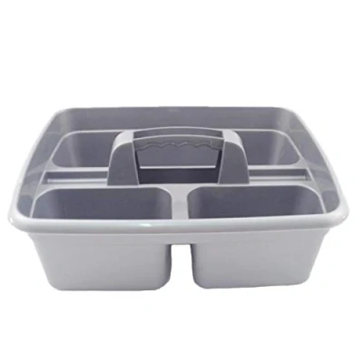 Image of Plastic Cleaning Caddy Cleaners Carry All Basket Tote Tray