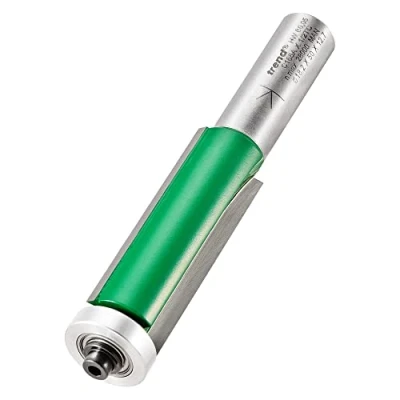 Image of Trend CraftPro Guided Profiler Router Cutter Bit, 1/2 Inch Shank, 18mm Cut Diameter &amp; 50mm Length, Tungsten Carbide Tipped, C165AX1/2TC