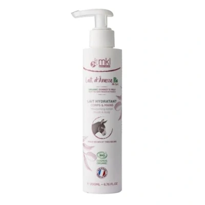 Image of MKL Green Nature Organic Donkey Milk from Gers Moisturizing Lotion Hands and Body 200ml