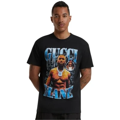 Image of Mister TEE MANE DRIP Print Tshirt, Size: Large, Black