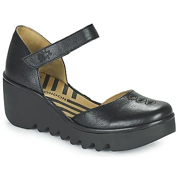 Image of Biso305Fly Leather Women&#039;s Ankle Strap Sandals