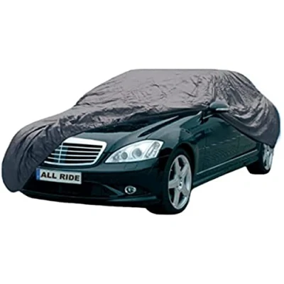 Image of All Ride Car Cover XL 534x178x120cm Protection Wind, Rain, Snow Black