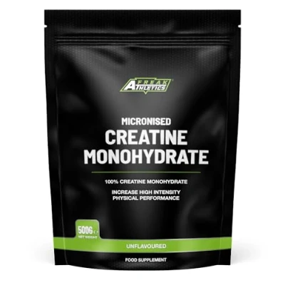 Image of Creatine Monohydrate Powder 500g 142 Servings of Premium Grade UK Made Unflavoured Scoop Included