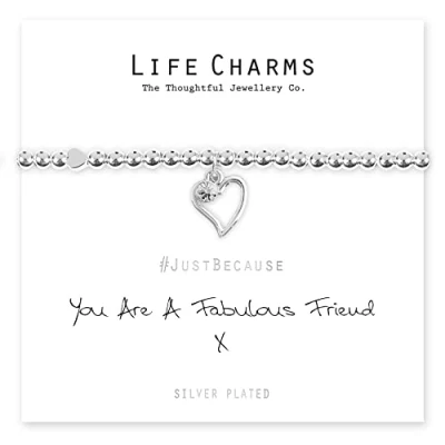Image of Life Charms Women Jewellery Fabulous Friend Bracelet Wristband Ladies Gift