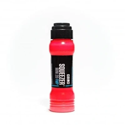 Image of Grog 20 Mini Squeezer 20mm Refillable Paint Marker Pen Supplied By Graff City (Neon Orange FMP 14)