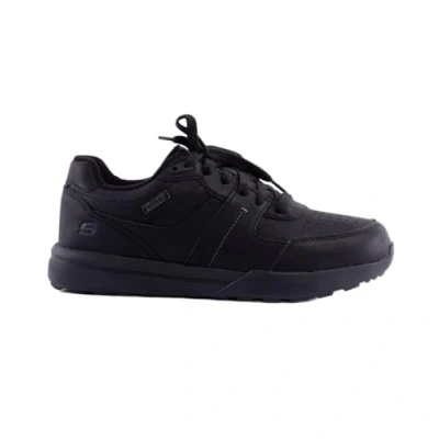 Image of Skechers Mens Trainer NETSON Sneaker, Black Synthetic, 8 UK