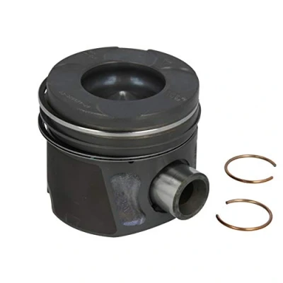 Image of 55197996 piston NÜRAL 87 425600 00 69,6mm with cooling duct, ring carrier, for keystone connecting rod