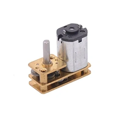 Image of reduction rotating GA1024 N20 DC Motor, 3V6V12V Low noise High Torque Metal Gearbox Tool Model Mini Engine Motor hobby geared (Size : 6V 300rpm)