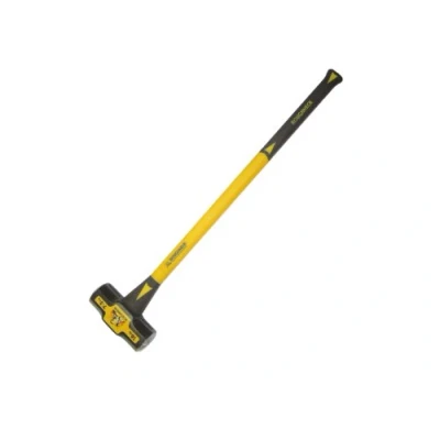 Image of Roughneck ROU65636 Sledge Hammer Durable Fibreglass Handle With Shock Absorbing Grip 16lbs/7.3 kg, Black