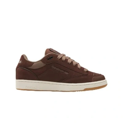 Image of Reebok Unisex Club C BULC Tennis Shoes, UNEARTHEDBROWN/UTILITYBROWN/Gum, 3 UK