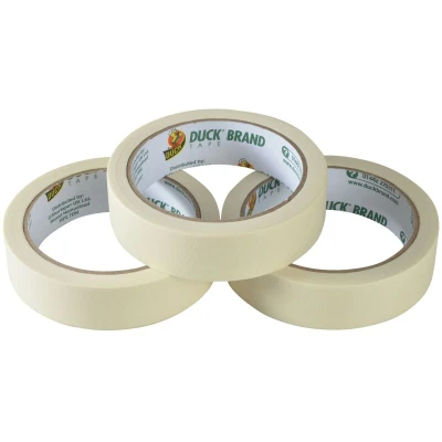 Image of Shurtape Duck Tape All Purpose Masking 25mm x 25m (Pack 3)