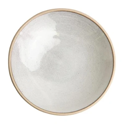 Image of Olympia Canvas Shallow Tapered Bowl Murano White 200mm (Pack of 6)