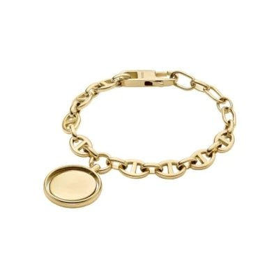 Image of Fossil Heritage Bracelet goldcoloured, Women&#039;s, Size: One Size, Gold coloured