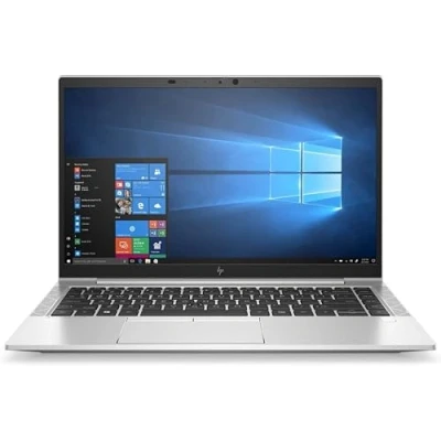 Image of HP EliteBook 840 G7 14&quot; FHD Laptop, i5 10210U (4 Cores, 4.2GHz), 16GB RAM, 1TB NVMe SSD, Smartcard Reader, Wireless 11ax &amp; BT5, Free upgrade to Windows 11 Pro Backlit UK Keyboard (Renewed)