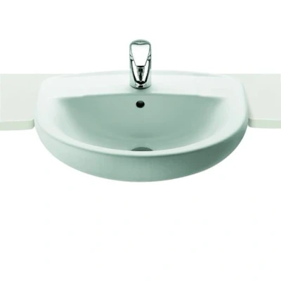 Image of Laura Semi Recessed Basin 510 X 400mm 1 Taphole