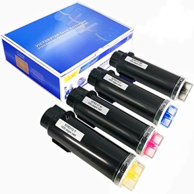 Image of VICTORSTAR Compatible Xerox 6510 6515 Toner Cartridge (Black + Cyan Magenta Yellow) 4 Colours The Highest Yield 5500 Pages &amp; 4300 for Phaser WorkCentre (4 Colours)