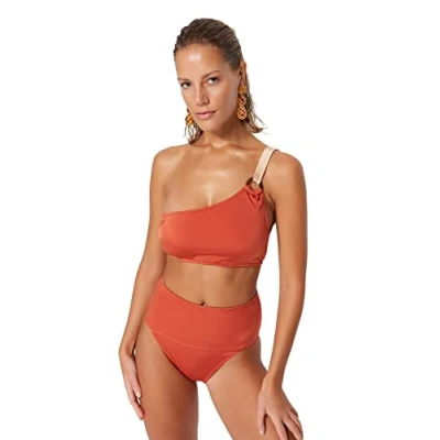 Image of Trendyol FeMan Regular fit Woven Bikini Top