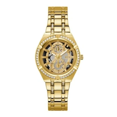 Image of Guess Allara Watch Gold coloured, Women&#039;s, Size: One Size, coloured